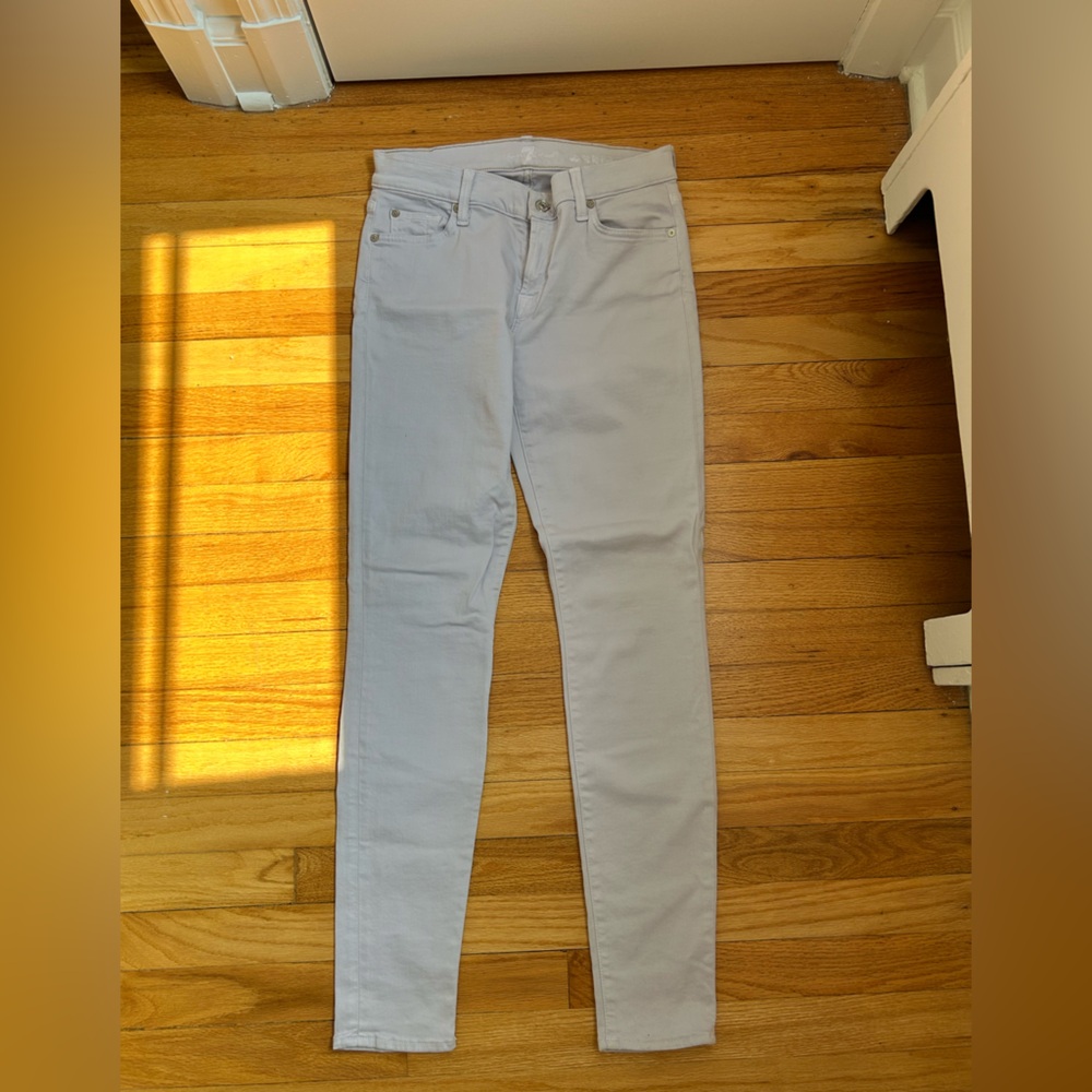 7 For All Mankind Light Purple Denim